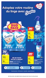 Prix et réduction Soupline dans le prospectus Carrefour en cours Offre Soupline dans le catalogue Carrefour du moment à la page 50