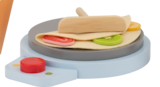 Jouet accessoires de cuisine en bois - LUPILU dans le catalogue Lidl