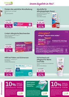 Nasenspray im mea - meine apotheke Prospekt "Unsere Mai-Angebote" mit 4 Seiten (Göttingen)