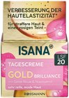 Gold Brilliance Tagescreme im Rossmann Prospekt Gold Brilliance Tagescreme von Isana im aktuellen Rossmann Prospekt für 5,60 €