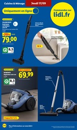 Promos Aspirateur dans le catalogue "Cap sur l'Italie !" de Lidl Aspirateur en promo dans le catalogue Lidl à la page 6