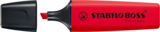 Surligneur Boss "Vrai Rouge" - Stabilo en promo chez Bureau Vallée Clermont-Ferrand à 0,89 €