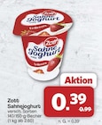 Sahnejoghurt von Zott für 0,39 € bei famila Nordwest im Angebot Sahnejoghurt von Zott im aktuellen famila Nordwest Prospekt