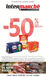 Prospectus Supermarchés Intermarché Contact en cours à Vaux-sur-Mer et alentours, "-50% DE REMISE IMMÉDIATE SUR LE 2ÈME", 28 pages, 27/05/2026 - 07/06/2026 Catalogue Supermarchés Intermarché Contact en cours à Vaux-sur-Mer et alentours, "-50% DE REMISE IMMÉDIATE SUR LE 2ÈME", 28 pages, 27/05/2026 - 07/06/2026