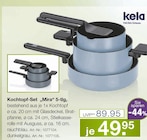 Kochtopf-Set „Mira“ 5-tlg im Angebot bei Möbel Inhofer in Memmingen Kochtopf-Set „Mira“ 5-tlg Angebote von kela bei Möbel Inhofer Memmingen für 49,95 €