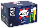Bière Blonde 5,5° - 1664 en promo chez Super U Villeurbanne à 7,19 €