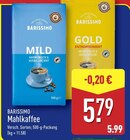 Mild Mahlkaffee von Barissimo im aktuellen ALDI Nord Prospekt