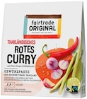 Thailändisches Rotes Curry oder Bio Kokosmilch Angebote von Fairtrade Original bei REWE Emden für 1,69 €