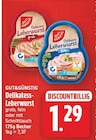 Delikatess-Leberwurst grob von GUT&GÜNSTIG im aktuellen E center Prospekt