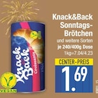 Sonntags-Brötchen von Knack&Back im aktuellen EDEKA Prospekt für 1,69 €