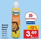 Rapsöl Spray im Angebot bei Netto Marken-Discount in Rostock Rapsöl Spray Angebote von Mazola bei Netto Marken-Discount Rostock für 3,49 €