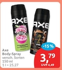 Body-Spray von Axe für 3,79 € bei budni im Angebot Body-Spray von Axe im aktuellen budni Prospekt