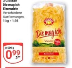 Aktuelle Nudeln Angebote bei GLOBUS in Bochum Aktuelles Die mag ich Eiernudeln Angebot bei GLOBUS in Bochum ab 0,99 €