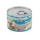 LandFleisch Dog Classic reich an Geflügelherzen und Seelachs mit Gartengemüse 195 g Angebote von Landfleisch bei Zookauf Neuss für 0,89 €