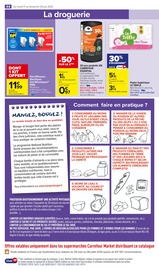 Poubelle Angebote im Prospekt "PRODUITS LAITIERS & VÉGÉTAUX !" von Carrefour Market Poubelle Angebote im Prospekt "PRODUITS LAITIERS & VÉGÉTAUX !" von Carrefour Market auf Seite 46