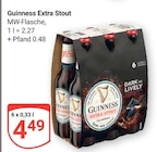 Extra Stout im Angebot bei GLOBUS in Bingen Extra Stout Angebote von Guinness bei GLOBUS Bingen für 4,49 €