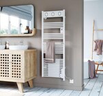 Promo Sèche-serviettes électrique à inertie fluide Sauter Marapi tactile blanc 750W + soufflerie 1000W à 355,00 € dans le catalogue Castorama à Châteauvilain