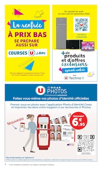 Catalogue Super U à Erquy cette semaine, valable du 18/08/2026 au 06/09/2026 Prospectus Super U à Erquy, "SUPER U", 24 pages de promos valables du 18/08/2026 au 06/09/2026
