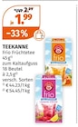 Frio Früchtetee Angebote von TEEKANNE bei Müller Rottenburg für 1,99 €
