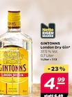 London Dry Gin von GINTONNS für 4,99 € bei Netto mit dem Scottie im Angebot London Dry Gin von GINTONNS im aktuellen Netto mit dem Scottie Prospekt