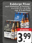 Pilsner im Angebot bei EDEKA in Hennef Pilsner Angebote von Radeberger bei EDEKA Hennef für 3,99 €