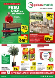 Hagebaumarkt Prospekt: "FREU DICH AUF DRAUSSEN", 12 Seiten, 18.04.2026 - 25.04.2026