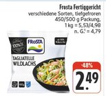 Tagliatelle Wildlachs Angebote von Frosta bei EDEKA Bamberg für 2,49 €