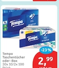 Taschentücher von Tempo für 2,99 € bei budni im Angebot Taschentücher von Tempo im aktuellen budni Prospekt