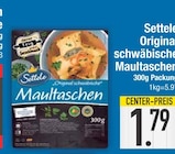 Original schwäbische Maultaschen von Settele im aktuellen EDEKA Prospekt für 1,79 €