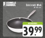 Edelstahl-Wok Angebote von SCHNELLE NUMMER. bei E center Mülheim für 39,99 €