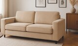 Canapé Livia 2 places - Maxi Bazar à Courcouronnes Canapé Livia 2 places en promo chez Maxi Bazar Courcouronnes à 499,99 €