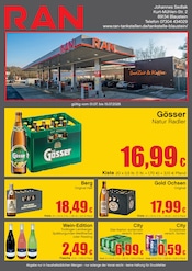 RAN Tankstellen Prospekt der aktuellen Woche mit 2 Seiten, gültig von 01.07.2026 bis 15.07.2026, in Erbach und Umgebung Aktueller RAN Tankstellen Prospekt in Erbach und Umgebung, "RAN" mit 2 Seiten, 01.07.2026 - 15.07.2026