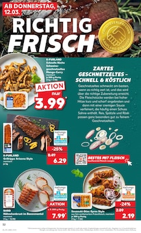 Grillfleisch im Kaufland Prospekt "Hier bin ich richtig" mit 66 Seiten (Reutlingen)
