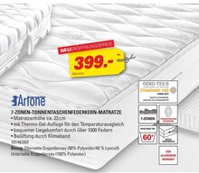 7-ZONEN-TONNENTASCHENFEDERKERN-MATRATZE bei Höffner in Cottbus 7-ZONEN-TONNENTASCHENFEDERKERN-MATRATZE im Angebot bei Höffner Cottbus für 399,00 €