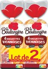 4 Baguettes Viennoises - LA BOULANGÈRE en promo chez Intermarché Hyper 4 Baguettes Viennoises - LA BOULANGÈRE dans le catalogue Intermarché Hyper