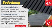 BAUHAUS Bexbach - Bedachung Bedachung Angebot bei BAUHAUS Bexbach im Prospekt "Handzettel KW 36"