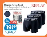 Herren Retro Pant von REPLAY im aktuellen V-Markt Prospekt für 19,99 €