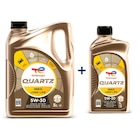 Huile moteur totalenergies quartz ineo long life 5w30 essence et diesel 5l + 1l offre speciale - TOTAL ENERGIES en promo chez Norauto Vitry-sur-Seine à 51,99 €