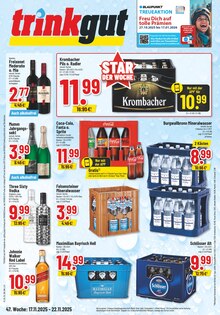 Aktueller Trinkgut Prospekt "Aktuelle Angebote" Seite 1 von 6 Seiten