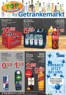 Cola im TOP Getränke Prospekt "Aktuelle Angebote" mit 4 Seiten (Rheda-Wiedenbrück)