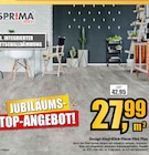 wohnen & sparen Wiegand Fulda - Design-Vinyl-Klick-Fliese Flint Plus Angebot im Prospekt Design-Vinyl-Klick-Fliese Flint Plus bei wohnen & sparen Wiegand im Fulda Prospekt für 27,99 €