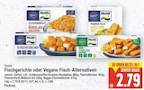 Fischgerichte oder Vegane Fisch-Alternativen von Frosta im aktuellen E center Prospekt