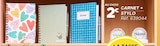 Carnet + stylo - Gifi à Valenciennes Carnet + stylo en promo chez Gifi Valenciennes à 2,00 €