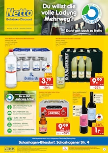 Netto Marken-Discount Prospekt DER ORT, AN DEM DU IMMER AUSGEZEICHNETE PREISE FINDEST. mit 2 Seiten