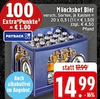 Bier im Angebot bei EDEKA in Versmold Bier Angebote von Mönchshof bei EDEKA Versmold für 14,99 €