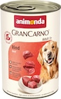 Nassfutter Hund Rind pur im dm-drogerie markt Prospekt Nassfutter Hund Rind pur von animonda GRANCARNO im aktuellen dm-drogerie markt Prospekt für 1,65 €