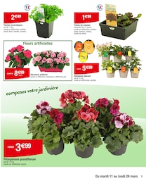 Offre Plante Artificielle dans le catalogue Carrefour du moment à la page 5