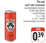 Aktuelles The real cola Angebot bei nah und gut in Würzburg ab 0,39 €