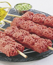 Brochettes de bœuf plein grill nature ou à la provençale x4 - Géant Casino à Dijon Brochettes de bœuf plein grill nature ou à la provençale x4 en promo chez Géant Casino Dijon à 3,15 €