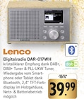Digitalradio DAR-017WH von Lenco im aktuellen E center Prospekt